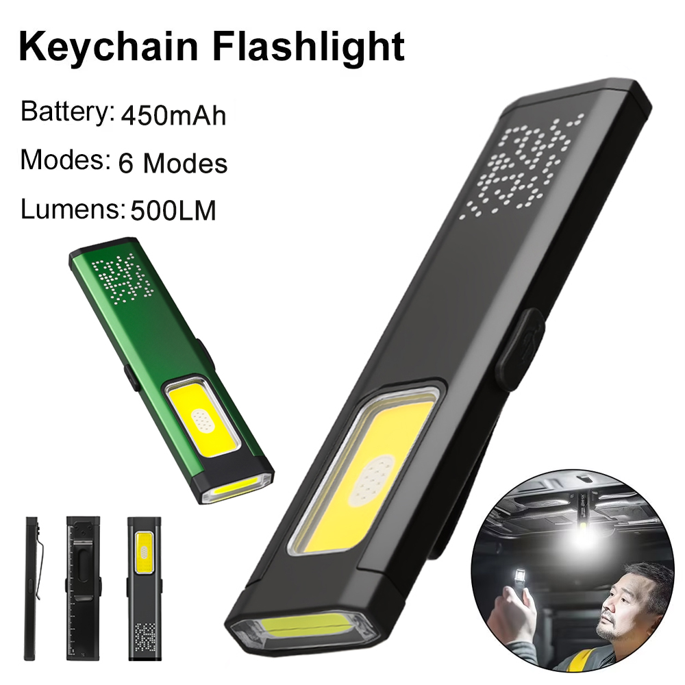 Outdoor Lighting Setup - Mini torcia a LED portatile ricaricabile,