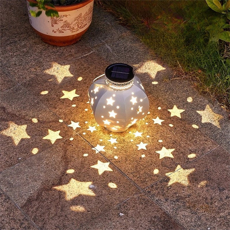 Outdoor Lighting Setup - Lampada Proiettore Stellare da Giardino, Lanterne