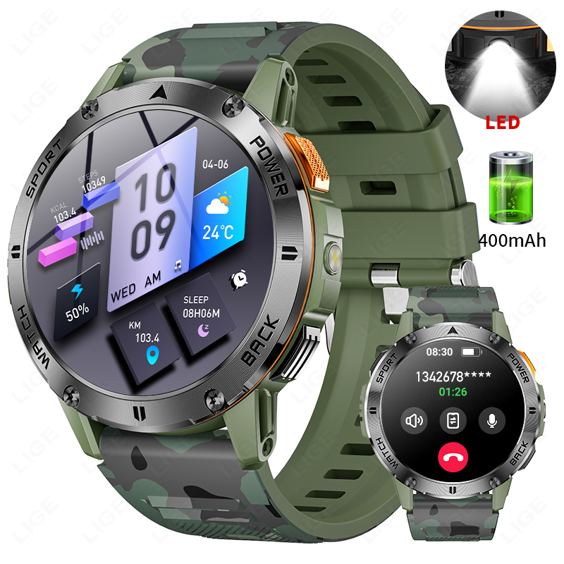 Outdoor Lighting Ip Rating - LIGE Smartwatch da uomo di livello