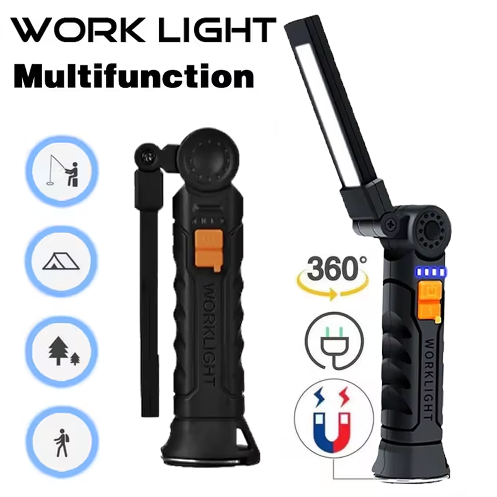 Outdoor Lighting Setup - Torcia portatile a LED COB Torcia