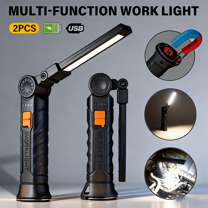 Outdoor Lighting Setup - Torcia portatile a LED COB Lampada
