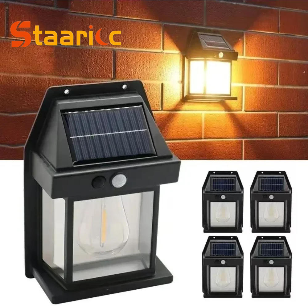 Outdoor Lighting Driveway - Lampada Solare da Parete per Esterni