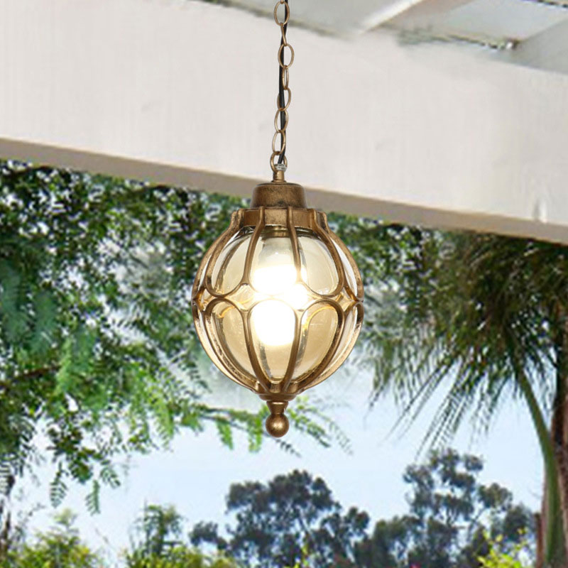 Outdoor Lighting Chandelier - Lampadario impermeabile americano corridoio esterno balcone