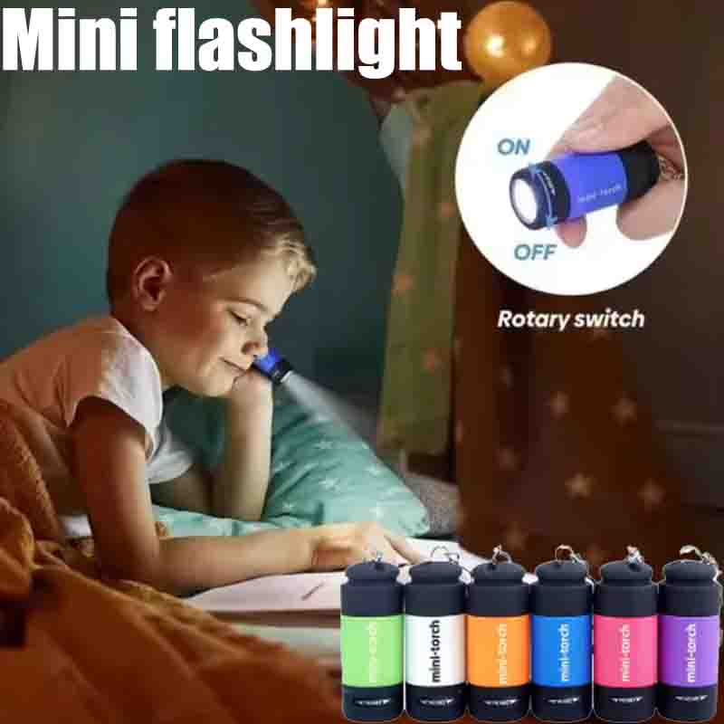 Outdoor Lighting Guide - Mini Torcia da Campeggio Ricaricabile USB,