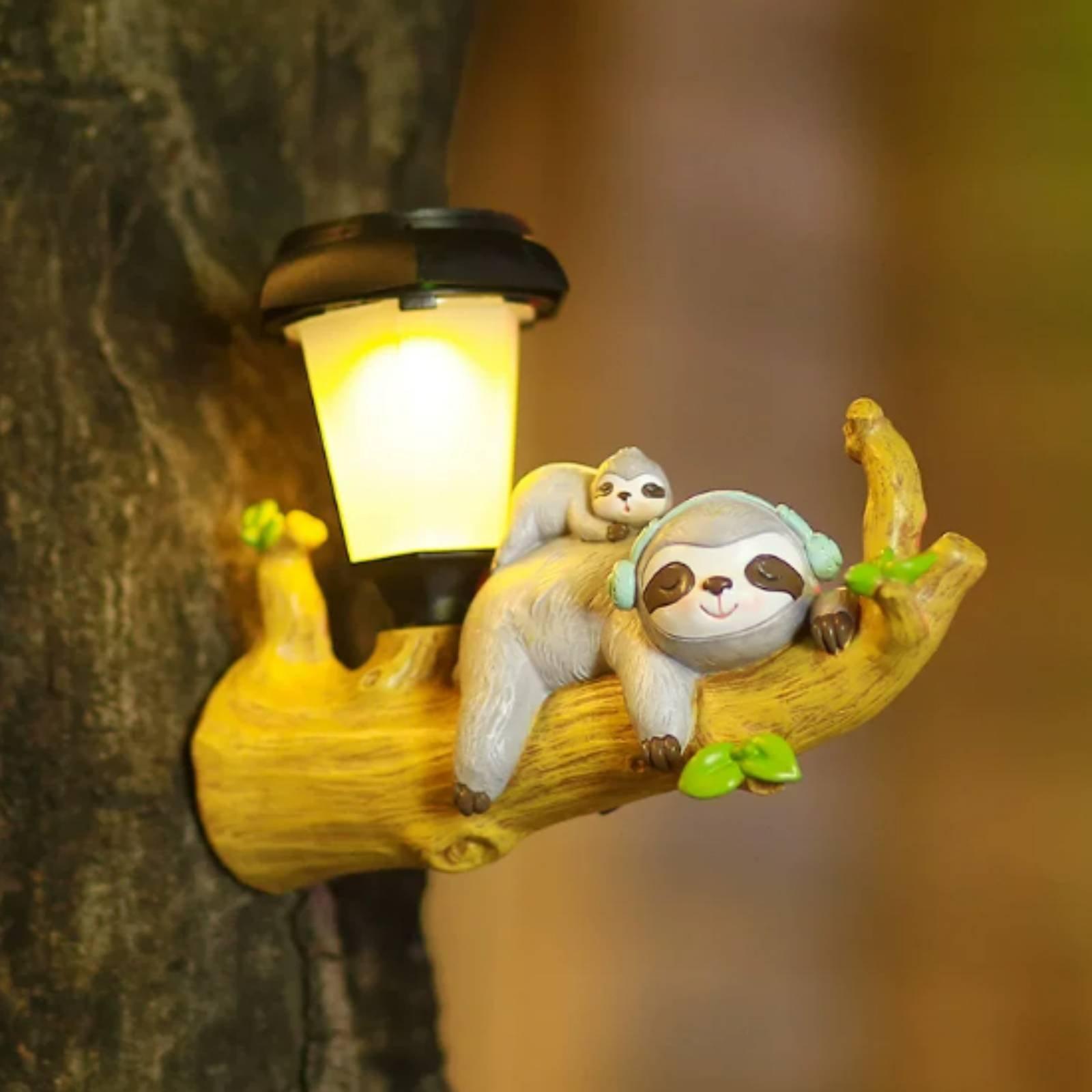 Outdoor Lighting Yard - Lampada Solare da Esterno in Resina