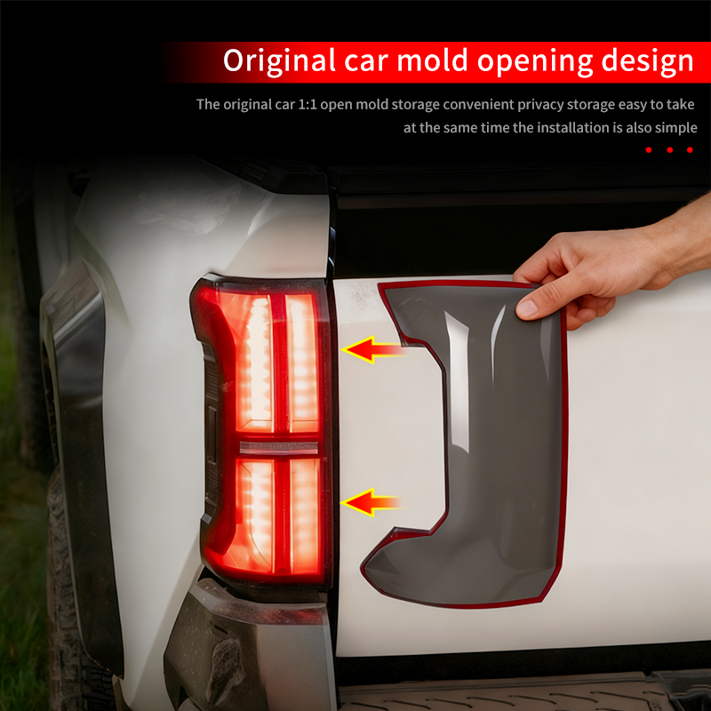 Outdoor Lighting Manufacturers - Accessori Decorativi Neri per Portellone Posteriore