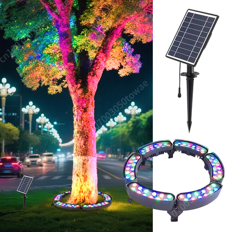 Outdoor Lighting On Trees - Luce Solare per Alberi IP65 Impermeabile