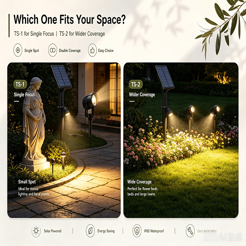 Outdoor Lighting On Trees - Luci Solari a LED con Picchetto