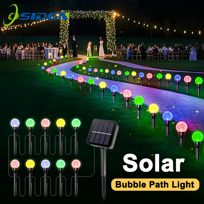 Outdoor Lighting Driveway - Catena Luminosa Solare a 30 LED