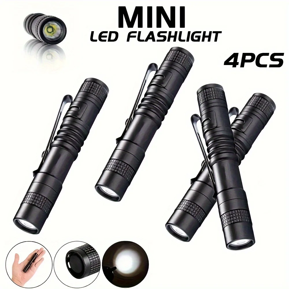 Outdoor Lighting Setup - 1-4 pezzi mini torcia portatile con