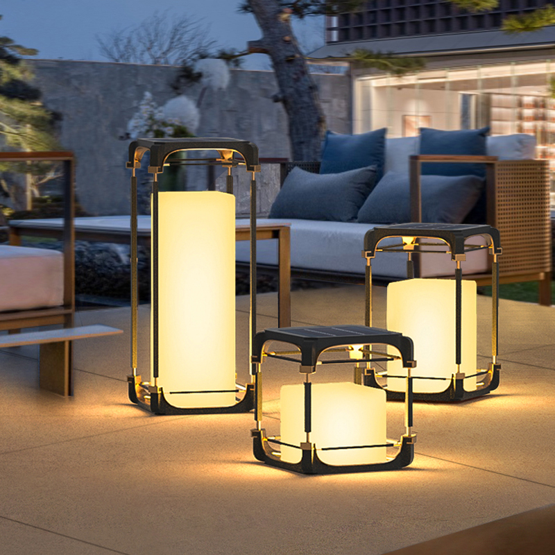 Outdoor Lighting Art - Lampada da Terra Luminosa, Illuminazione Solare