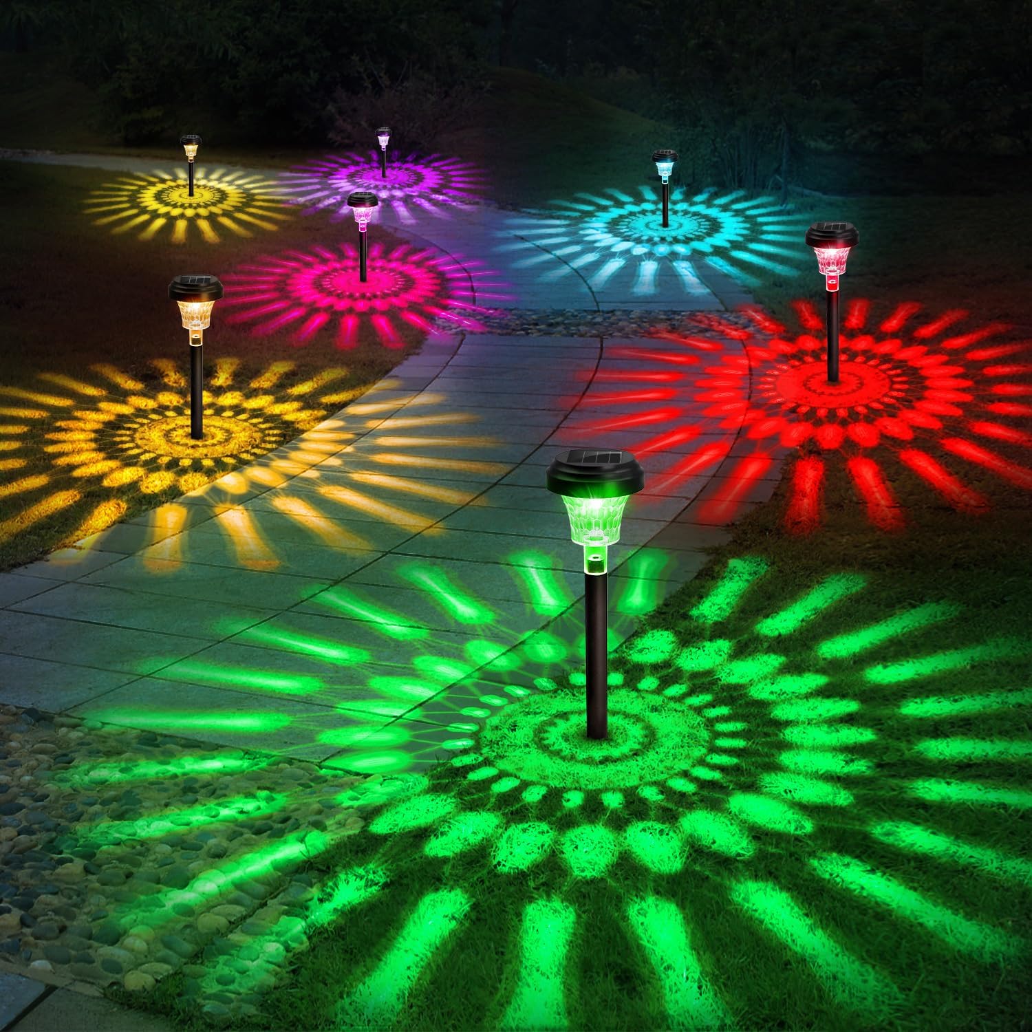 Outdoor Lighting Driveway - Luci solari per percorsi Lampada da