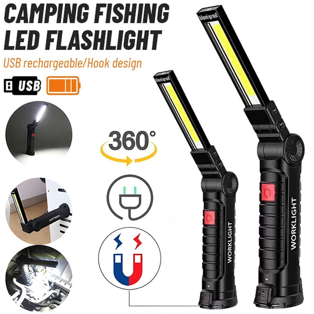 Outdoor Lighting Setup - Torcia LED COB Lampada di ispezione