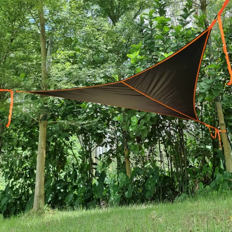 Outdoor Lighting On Trees - Amaca Triangolare Pieghevole Portatile in Rete