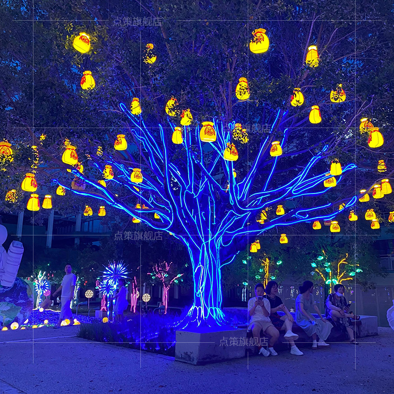 Lanterne portafortuna, sacchi  - Outdoor Lighting On Trees recensione e prezzo