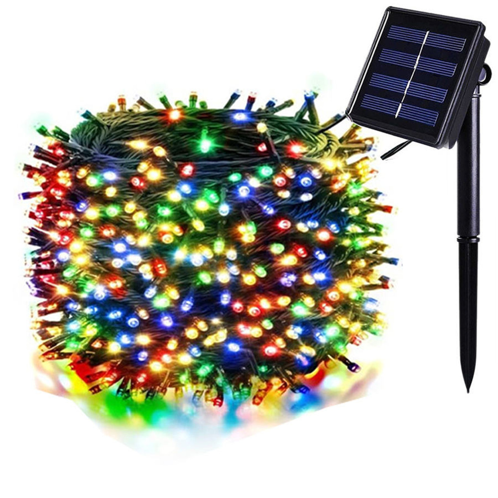 300LED Solar String Light Fata - Xmas Outdoor Lighting Decorations recensione e prezzo