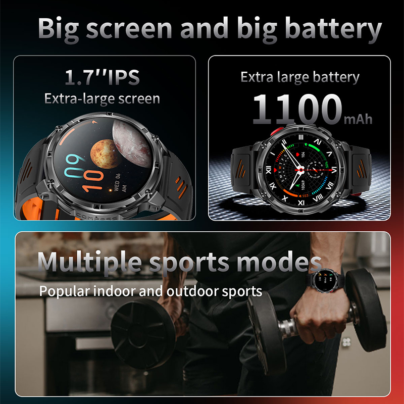 Nuovo Smartwatch da Uomo 2026  - Outdoor Lighting Ip Rating recensione e prezzo