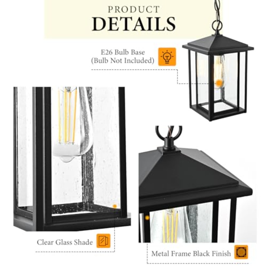 Lampade a Sospensione da Ester - Outdoor Lighting Chandelier recensione e prezzo
