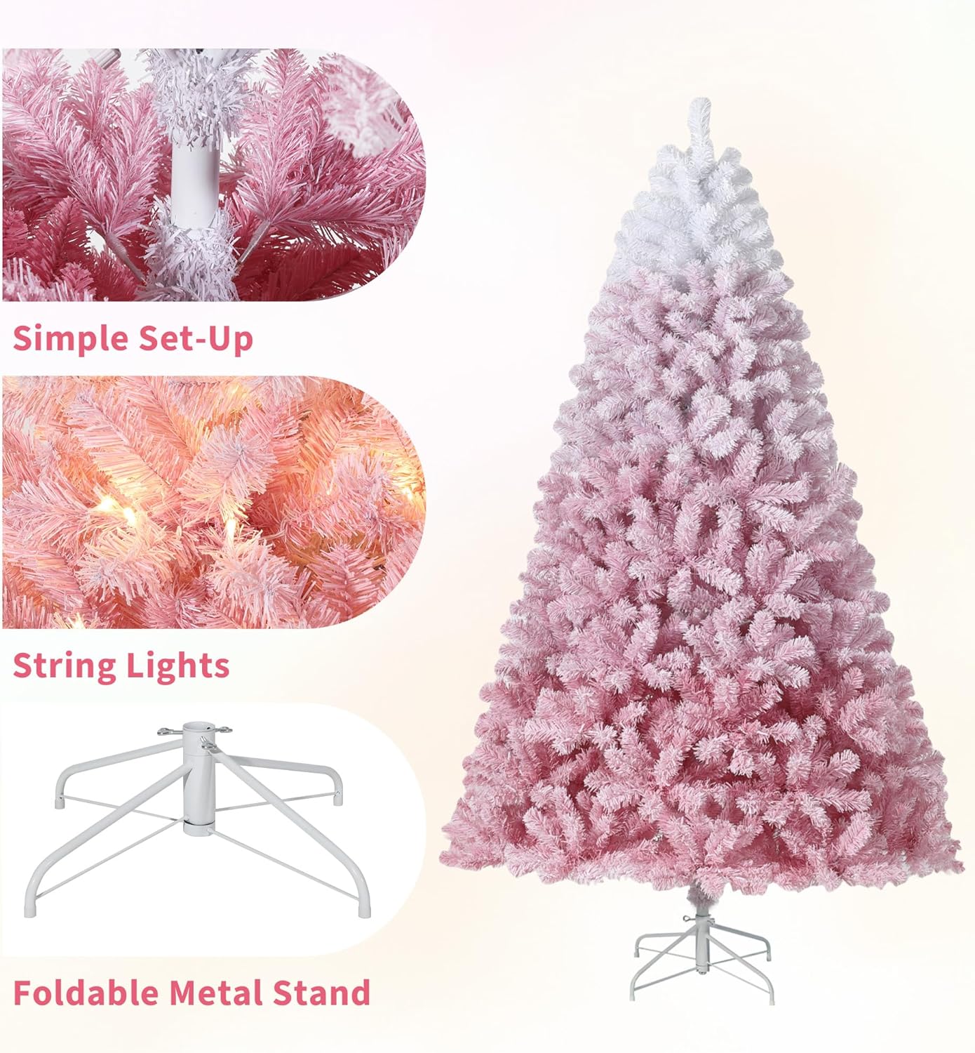 Albero di Natale Artificiale P - Xmas Outdoor Lighting Decorations recensione e prezzo