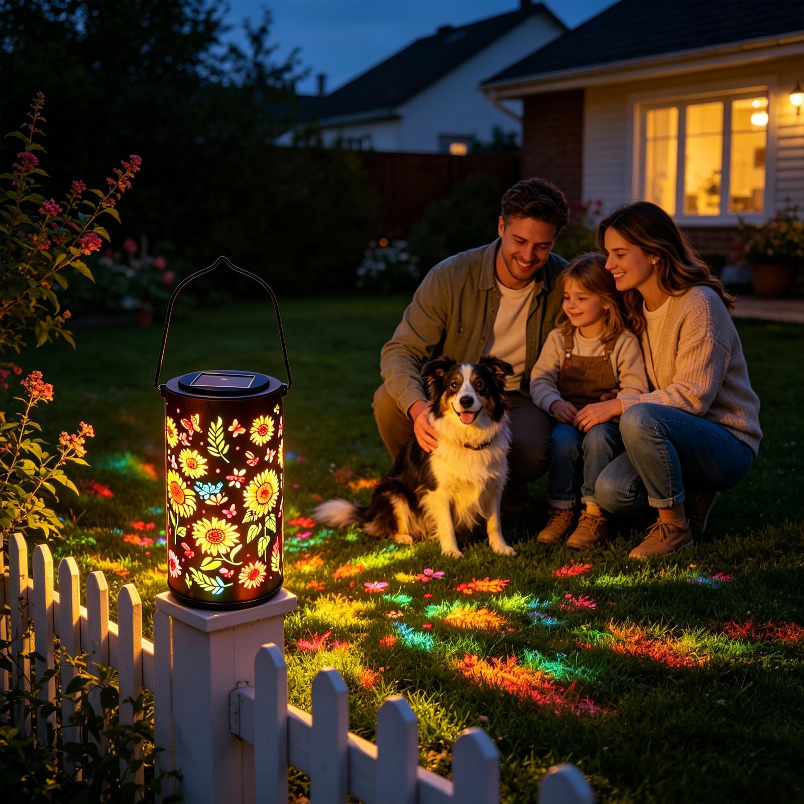 Lanterna Solare a Forma di Gir - Outdoor Lighting Yard recensione e prezzo