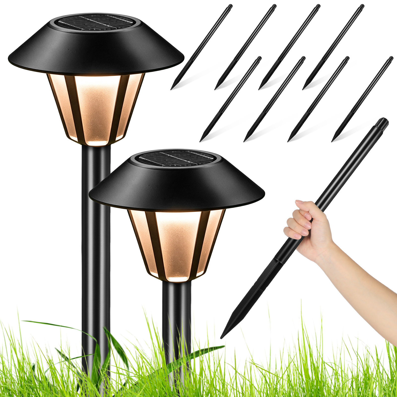 8 Set di Picchetti per Luci So - Outdoor Lighting Yard recensione e prezzo