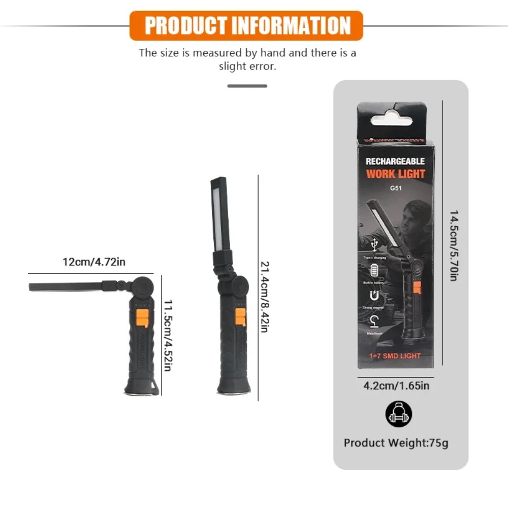 Torcia portatile a LED COB Tor - Outdoor Lighting Setup recensione e prezzo