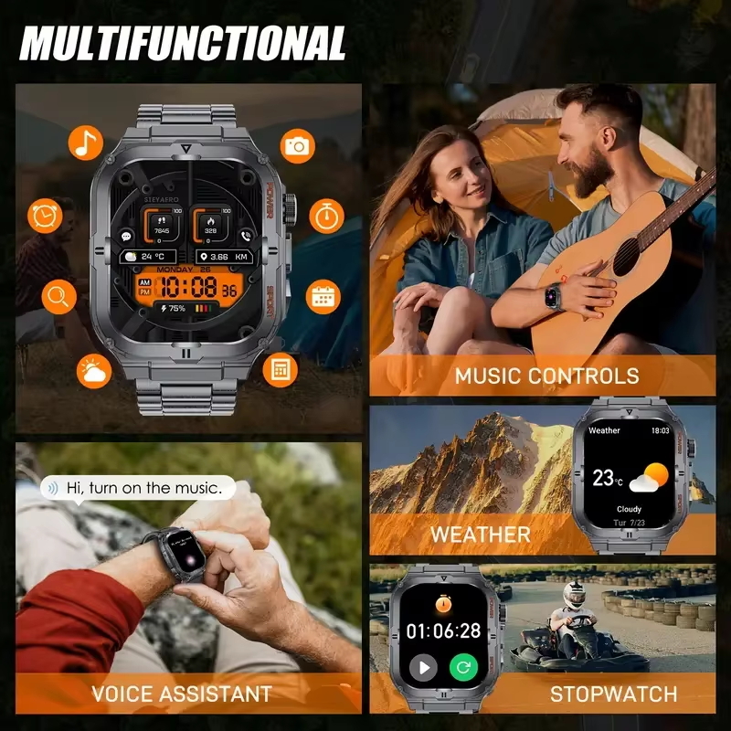 Nuovo Smartwatch per Sport all - Outdoor Lighting Ip Rating recensione e prezzo