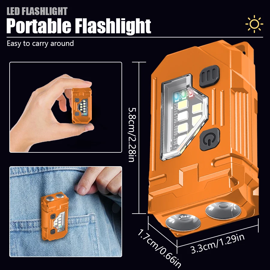 Mini portachiavi torcia EDC to - Outdoor Lighting Replacement Bulbs recensione e prezzo