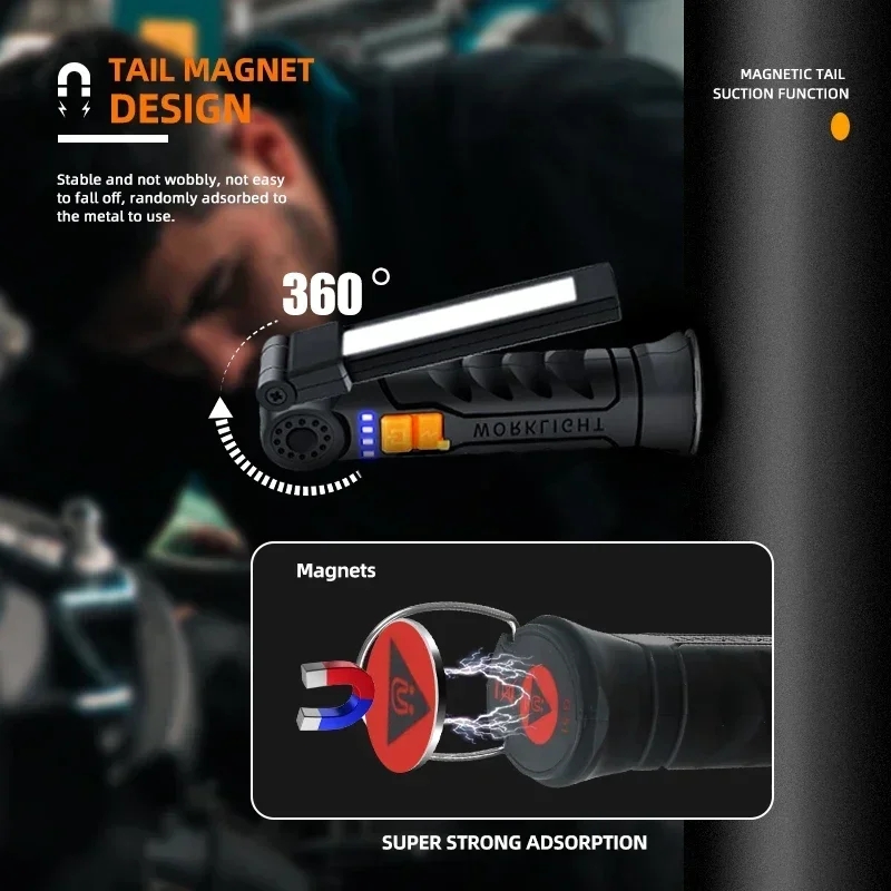 Torcia portatile a LED COB Lam - Outdoor Lighting Setup recensione e prezzo