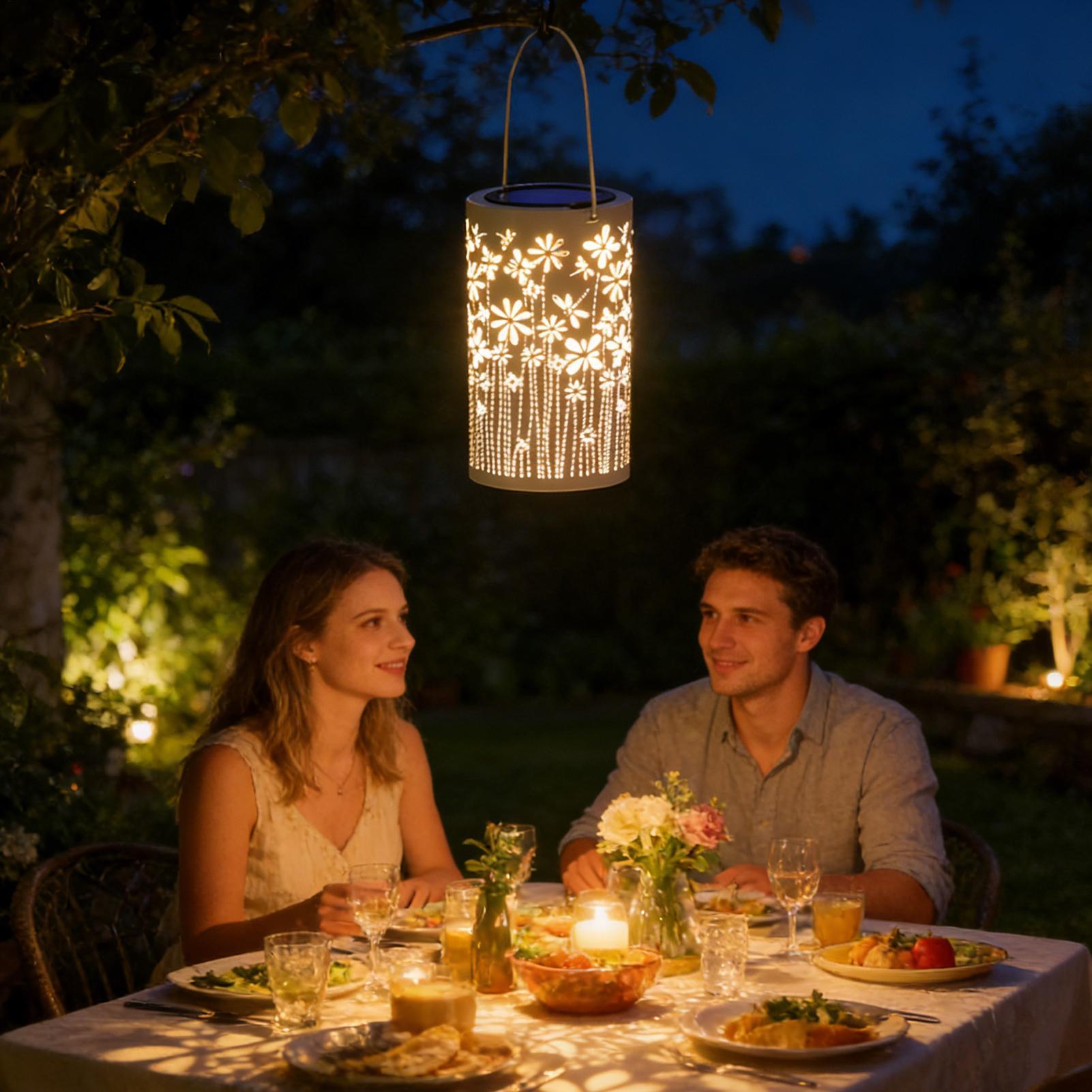 Lanterne solari da appendere,  - Outdoor Lighting Yard recensione e prezzo