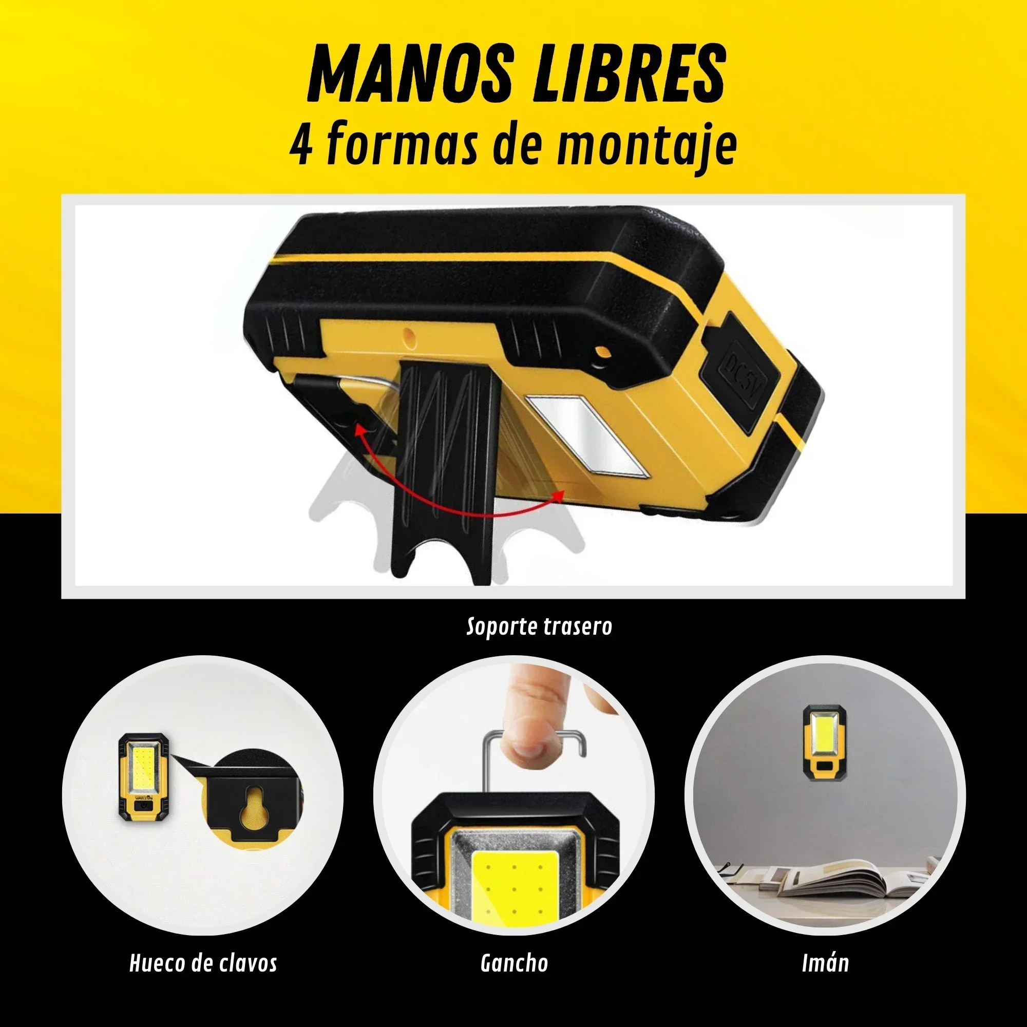 Torcia da Lavoro Ricaricabile  - Outdoor Lighting Setup recensione e prezzo