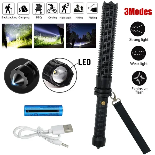 Torcia LED Ricaricabile USB, T - Outdoor Lighting Guide recensione e prezzo