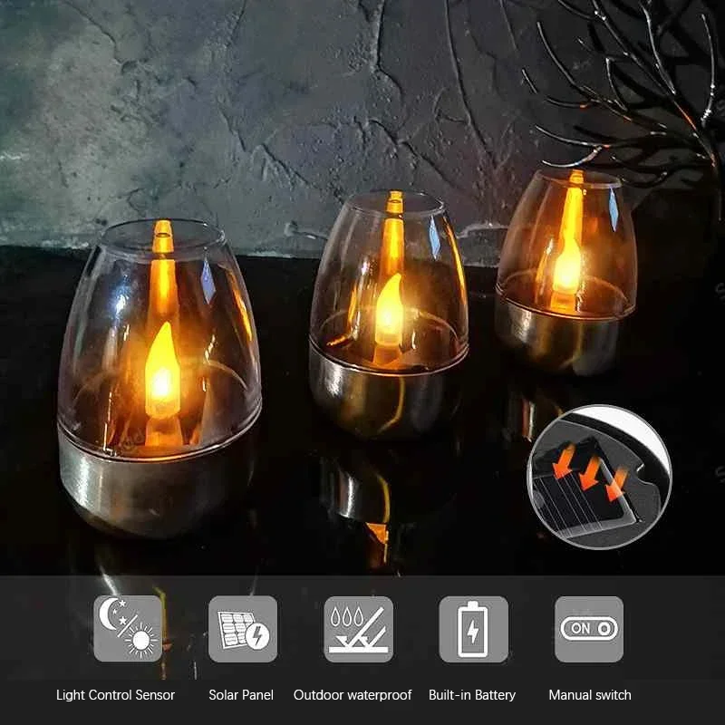 Luci a candela solari a LED in - Outdoor Lighting Transformer recensione e prezzo