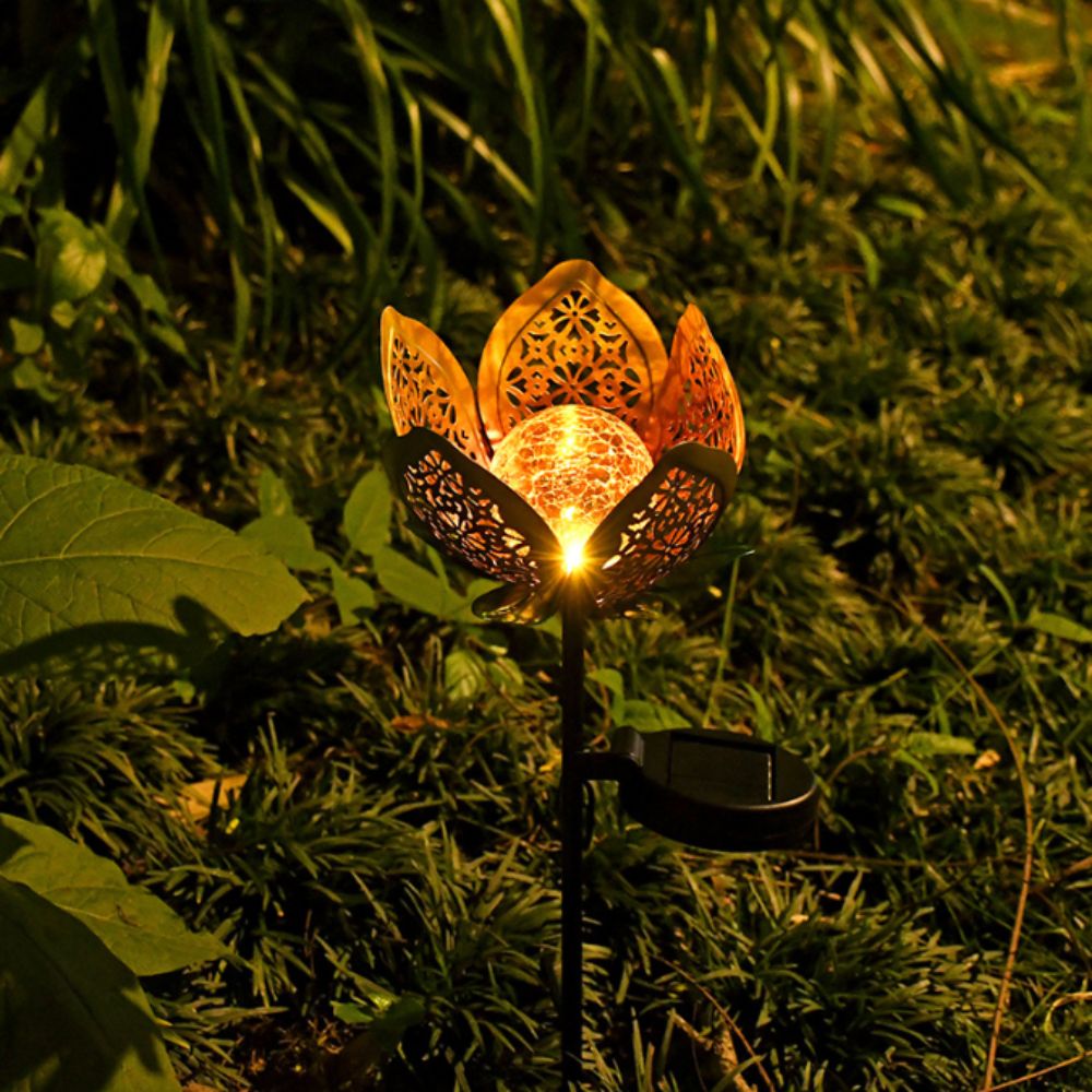 Lampada a energia solare a for - Outdoor Lighting Ground Fixtures recensione e prezzo
