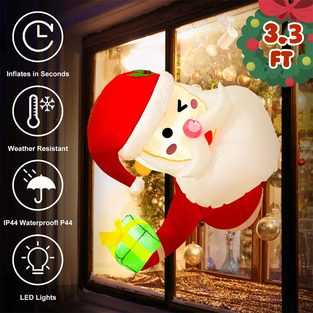 Babbo Natale gonfiabile natali - Xmas Outdoor Lighting Decorations recensione e prezzo