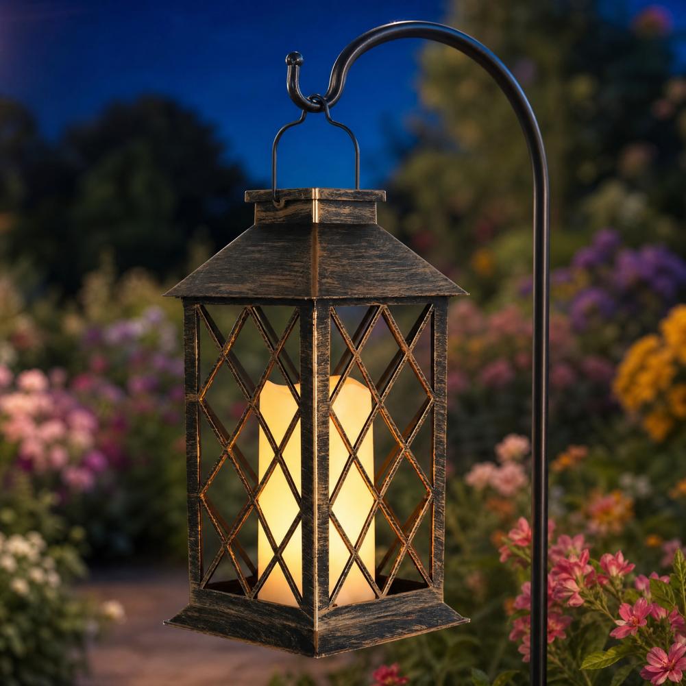 Lanterna Solare Retrò, Lantern - Outdoor Lighting Yard recensione e prezzo