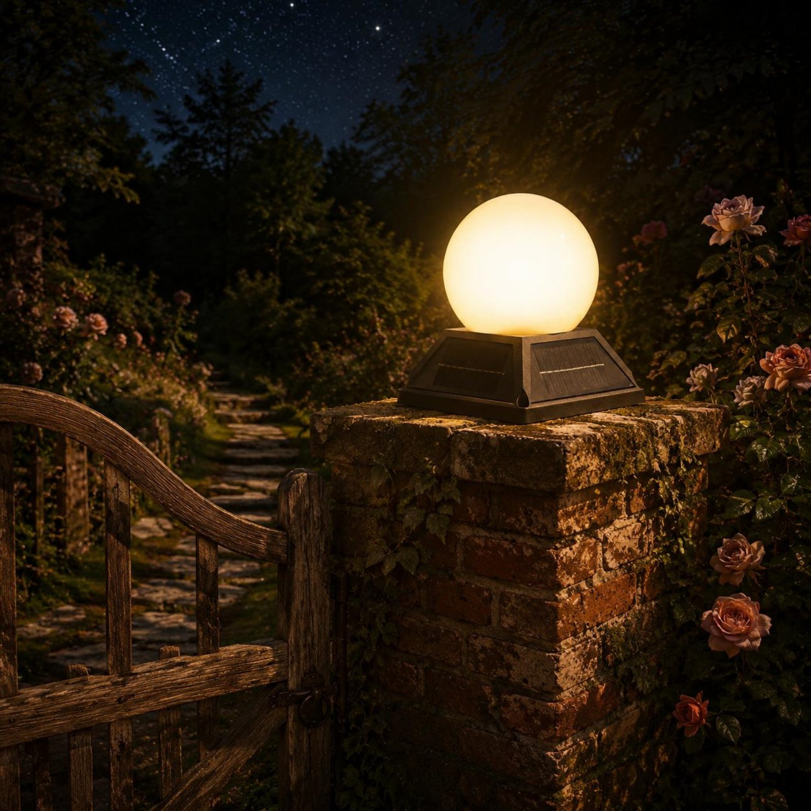 Lampada Solare per Pali con Co - Outdoor Lighting Globes recensione e prezzo