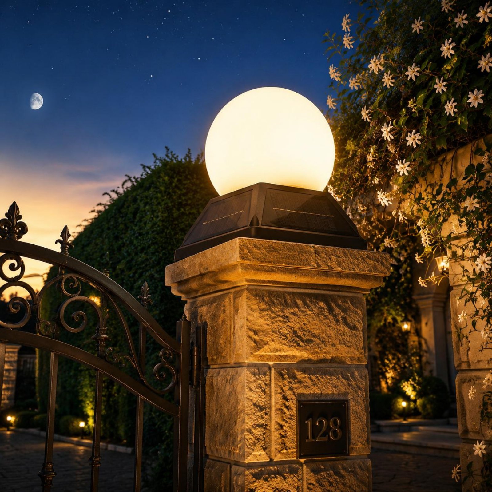 Lampada Solare per Pali con Co - Outdoor Lighting Globes recensione e prezzo
