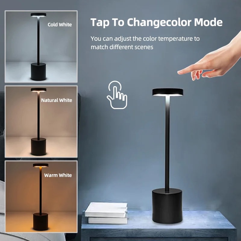 Lampada da tavolo a LED ricari - Outdoor Lighting Art recensione e prezzo
