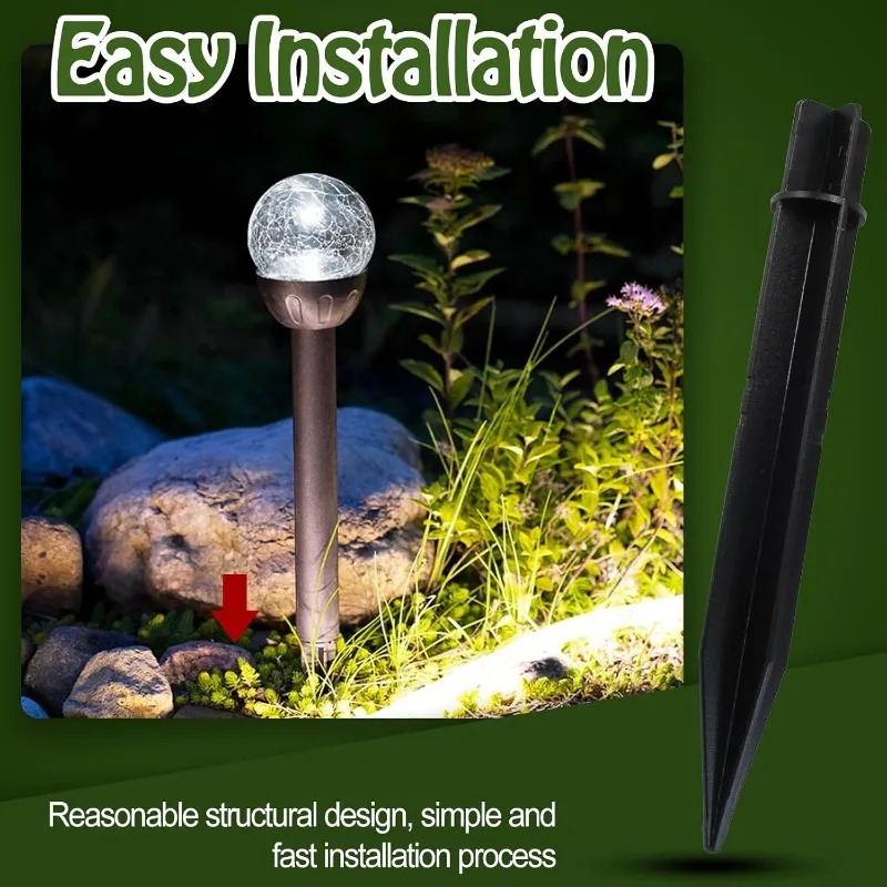 Luci solari da giardino per es - Outdoor Lighting Ground Fixtures recensione e prezzo