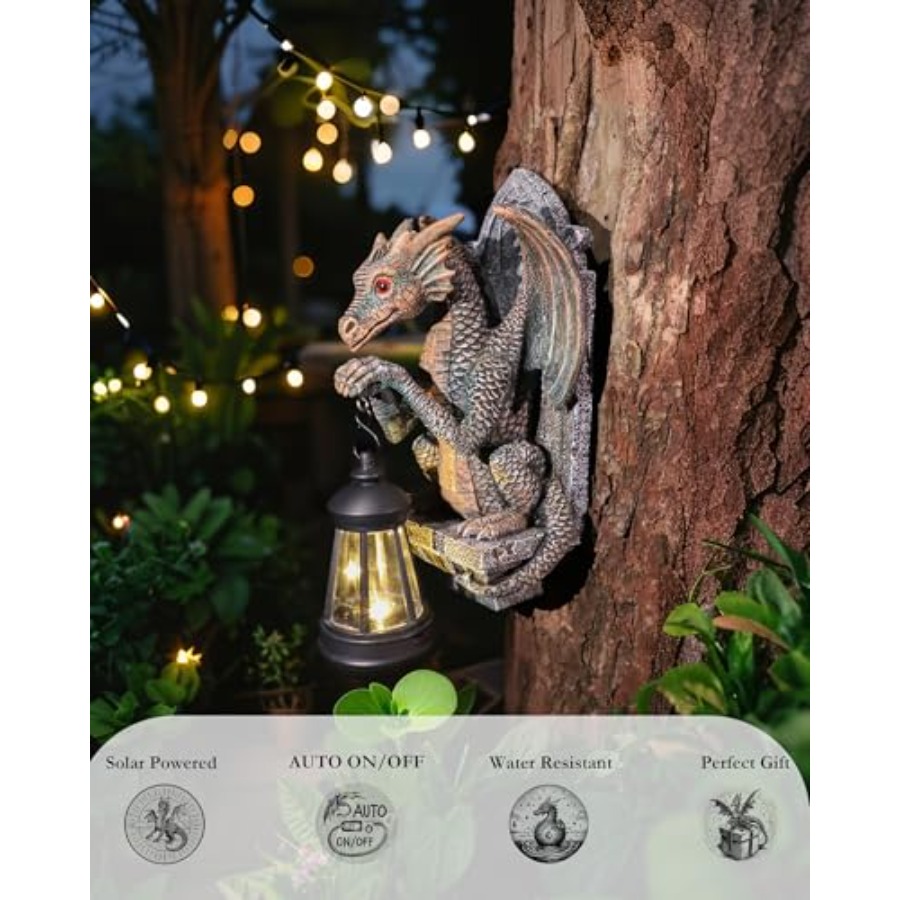 Lanterna Solare a Forma di Dra - Outdoor Lighting On Trees recensione e prezzo