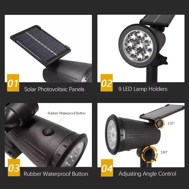 Faretto solare a LED, luce pae - Outdoor Lighting On Trees recensione e prezzo