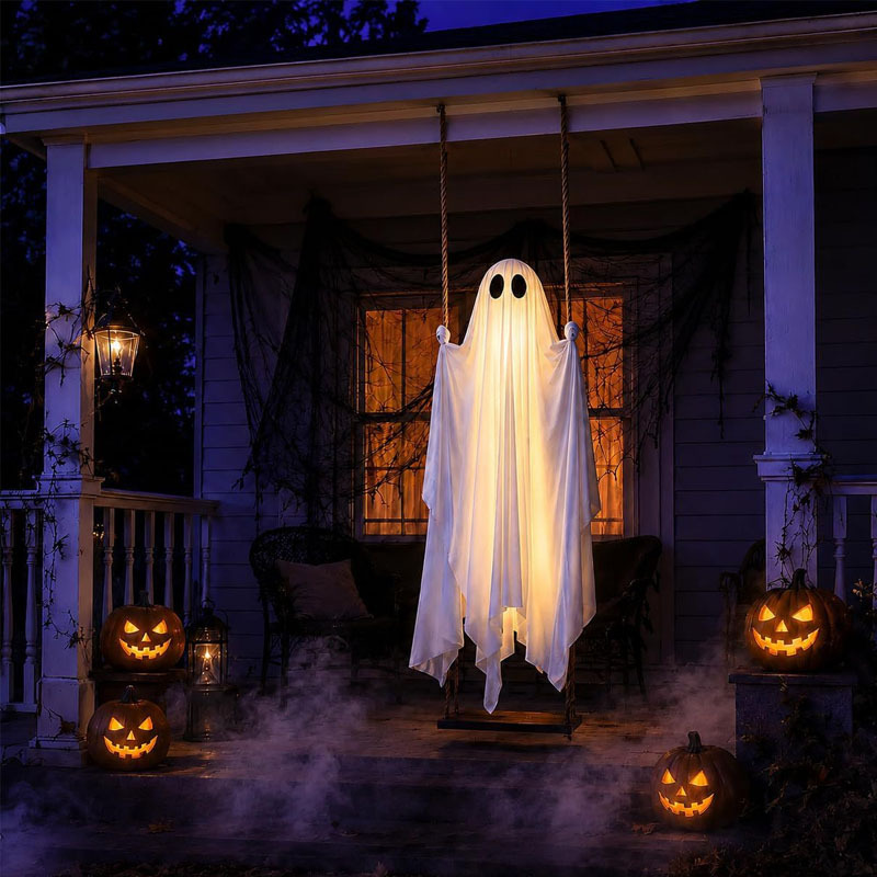 Fantasma Luminoso di Halloween - Outdoor Lighting On Trees recensione e prezzo