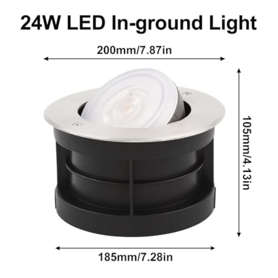 Lampada da Incasso Orientabile - Outdoor Lighting Ground Fixtures recensione e prezzo
