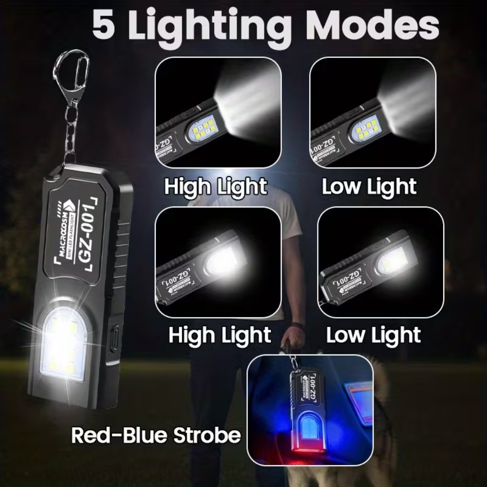 Mini torcia portachiavi LED CO - Outdoor Lighting Setup recensione e prezzo
